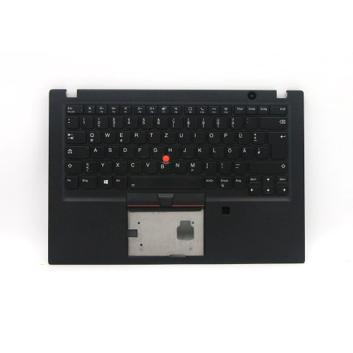 Laptop PalmRest&keyboard For Lenovo ThinkPad T14s 5M10Z41386 5M10Z41388 Germany GR With Backlight Fingerprint Black Upper Case New