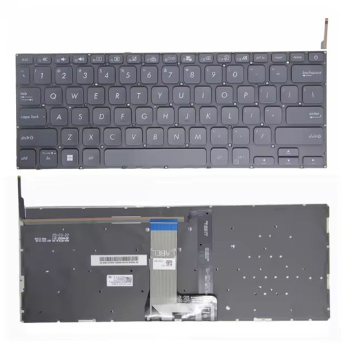 Laptop Keyboard For ASUS Vivobook R415DA R415JA R415EA R415FA R415UA Without Frame Black United States US With Backlit