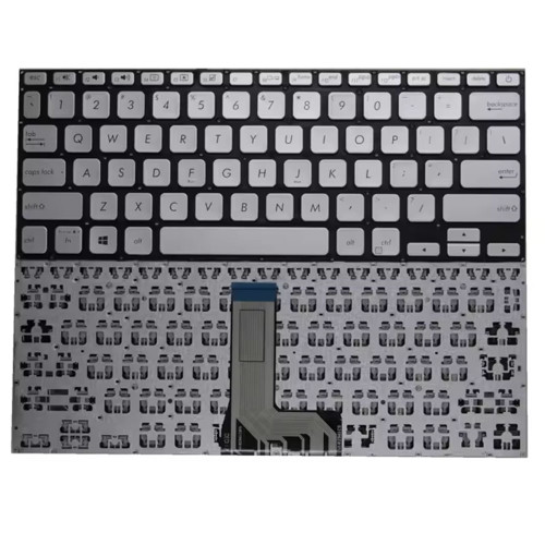 Laptop Keyboard For ASUS Vivobook R415DA R415JA R415EA R415FA R415UA Without Frame Silver United States US