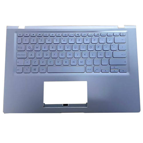 Laptop PalmRest&keyboard For ASUS VivoBook 14 V4200 V4200J V4200E V4200EA V4200EP V4200JA V4200JE V4200JP Silver Top Case Silver Latin America LA keyboard