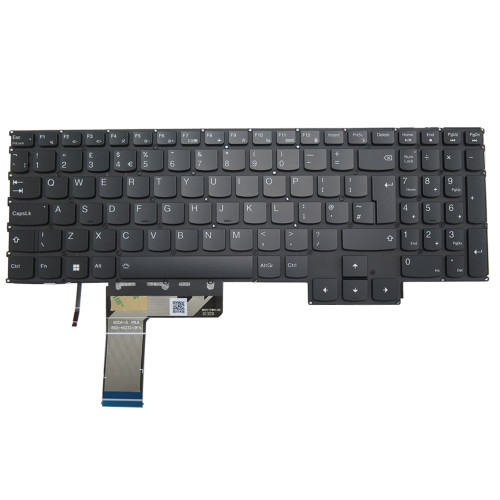 Laptop Keyboard For Lenovo Legion S7 16APH8 82Y4 United Kingdom UK With Single Color Backlit Black New