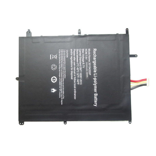 Used Laptop Battery 30154200P 7.6V 5000MAH 38WH 10PIN 7 Lines9 (Broken buckle)
