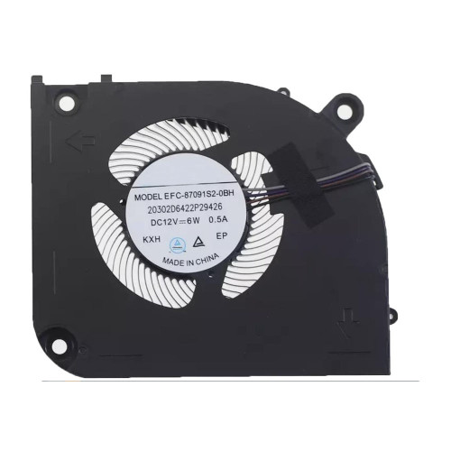Laptop GPU FAN EFC-87091S2-0BH 4PIN DC 12V 6W 0.5A New