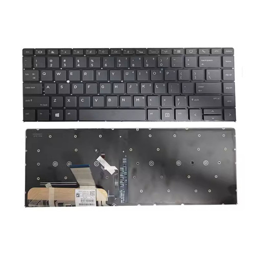 Laptop Keyboard For HP EliteBook X360 1040 G5 L41041-001 with backlit United States US Silver new