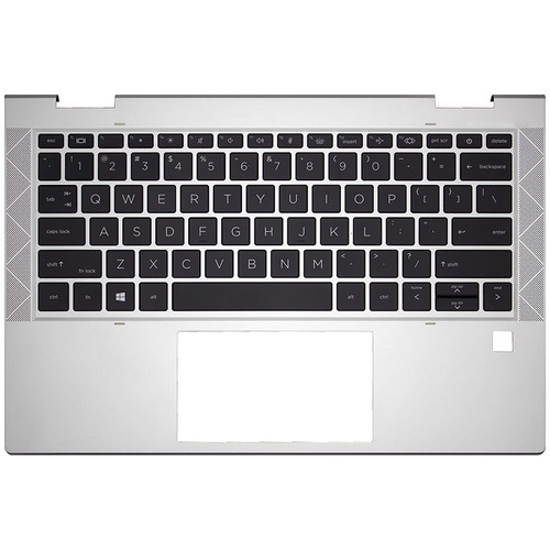 Laptop PalmRest&Keyboard For HP EliteBook X360 830 G7 M03901-001 with backlit United States US Silver used