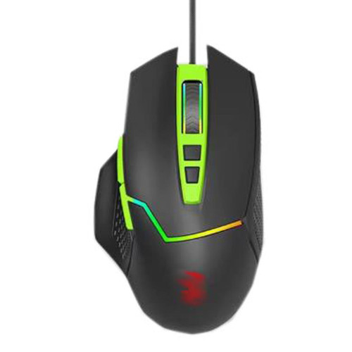 Laptop Mechanical Keyboard Gaming Mouse For MSI CLUTCH GM20 V2 5V 150mA RGB Backlit Mouse With Dragon Soul Logo Black Green New