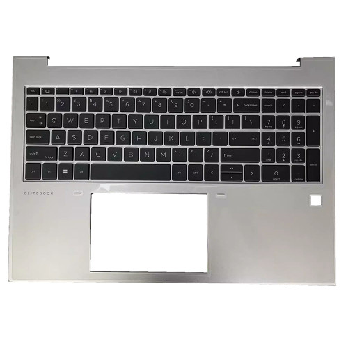 Laptop PalmRest&Keyboard For HP EliteBook 860 G9 860 G10 N08145-001 with backlit United States US Silver New