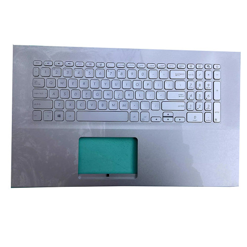 Laptop PalmRest&keyboard For ASUS VivoBook 17 D712DA D712DK D712UA Silver Top Case United States US keyboard