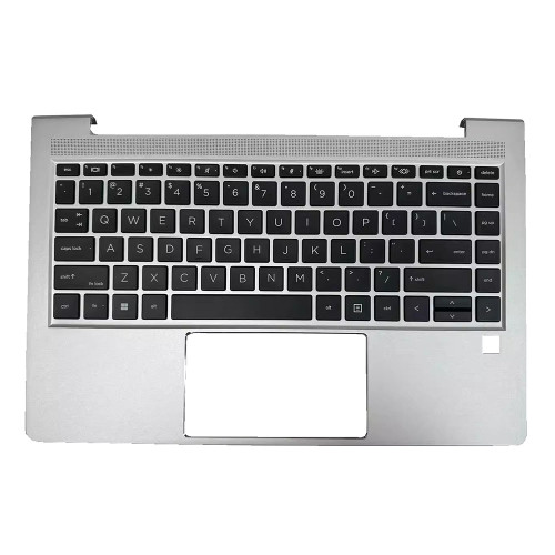 Laptop PalmRest&Keyboard For HP EliteBook 640 G9 N17709-001 with backlit United States US Silver New