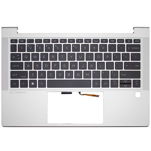 Laptop PalmRest&Keyboard For HP EliteBook 630 G10 N45437-001 with backlit United States US Silver New