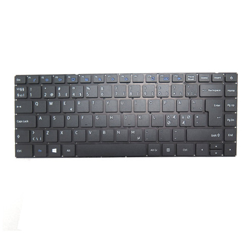 Laptop Keyboard For Dynabook For Satellite Pro C40-H-101 C40-H-102 C40-H-103 C40-H-105 C40-H-107 C40-H-109 C40-H-10D C40-H-10F C40-H-10G C40-H-10U C40-H-10X C40-H-111 C40-H-112 Nordic NE Black Without Frame New