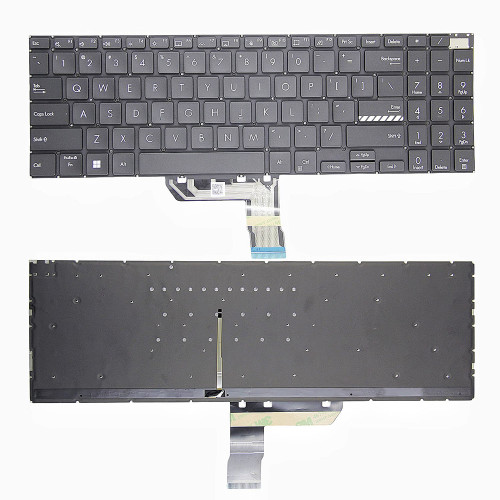 Laptop Keyboard For ASUS Vivobook PRO 15 M6500 M6500Q M6500QB M6500QC M6500QE M6500QH M6500QF M6500IH M6500RC M6500RE M6500XU M6500XV United States US With Backlit Black