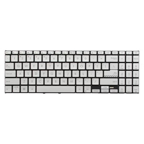 Laptop keyboard For ASUS Vivobook 16X OLED K3605VU K3605ZU K3605VV K3605ZV K3604ZA K3605VC United States US With Backlit Silver