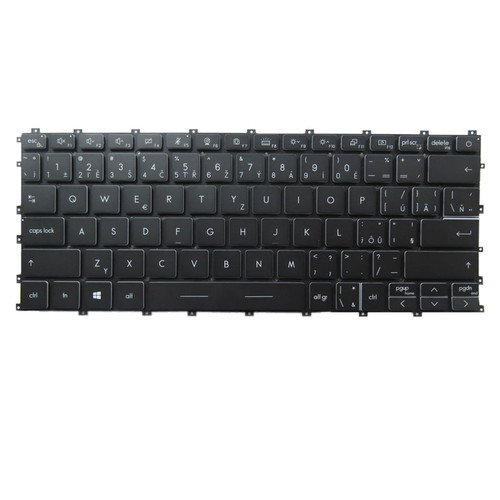 Laptop With Backlit Keyboard For MSI Summit E13 Flip Evo A11MT MS-13P2 MS-13P3 Czech/Slovakian CS Black Without Frame New