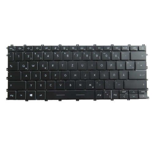 Laptop With Backlit Keyboard For MSI Summit E13 Flip Evo A11MT MS-13P2 MS-13P3 German GR Black Without Frame New