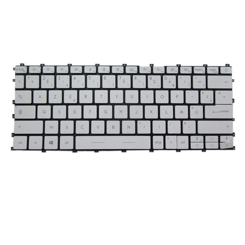 Laptop With Backlit Keyboard For MSI Summit E13 Flip Evo A11MT MS-13P2 MS-13P3 French FR White Without Frame New