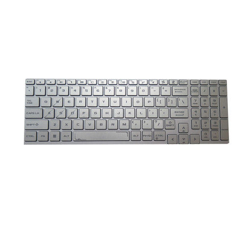 Laptop Keyboard V2155KXCS2 US AG958 English US With Backlit Silver New