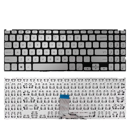 Laptop Keyboard For ASUS A512F A512FA A512FB A512U A512UA A512D A512DA A512DK A512FJ A512FL A512JA A512JP United States US Without Frame Silver