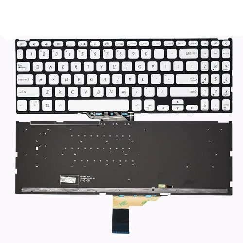 Laptop Keyboard For ASUS R564FA R564FB R564UA R564DA R564DK R564FJ R564FL R564JA R564JP United States US Without Frame Silver With Backlit