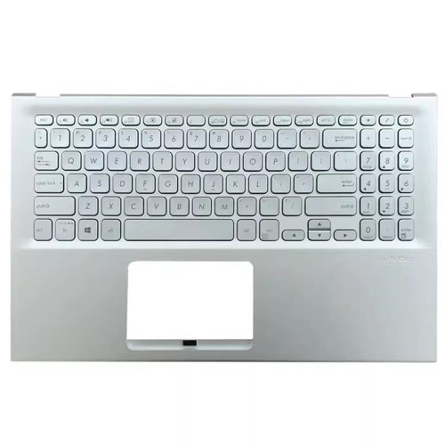 Laptop PalmRest&keyboard For ASUS V5000 V5000FA V5000FB V5000UA V5000DA V5000DK V5000FJ V5000FL V5000JA V5000JP Silver Top Case With Silver United States US keyboard