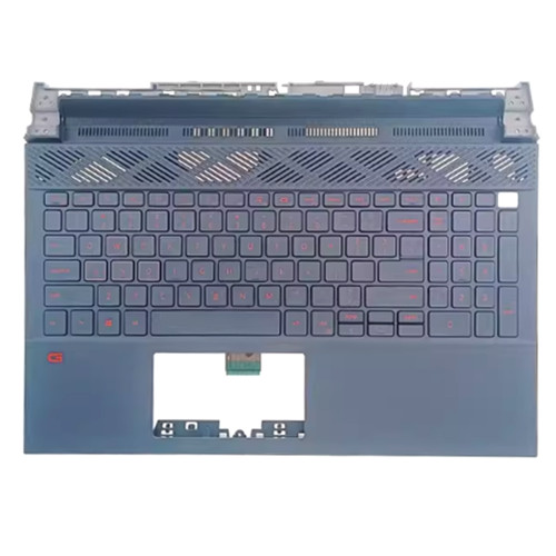 Laptop Palmrest For DELL G15 5520 5521 5525 01FC2R 1FC2R Without RGB Backlit English US Keyboard Black Upper Case New
