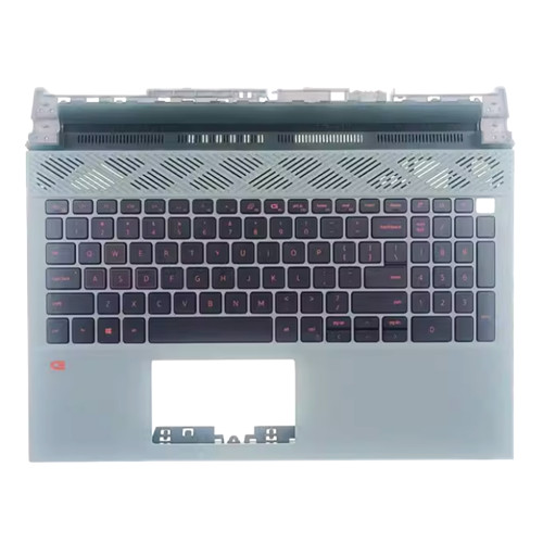 Laptop Palmrest For DELL G15 5520 5521 5525 04R6Y3 4R6Y3 Without RGB Backlit English US Keyboard Green Upper Case New