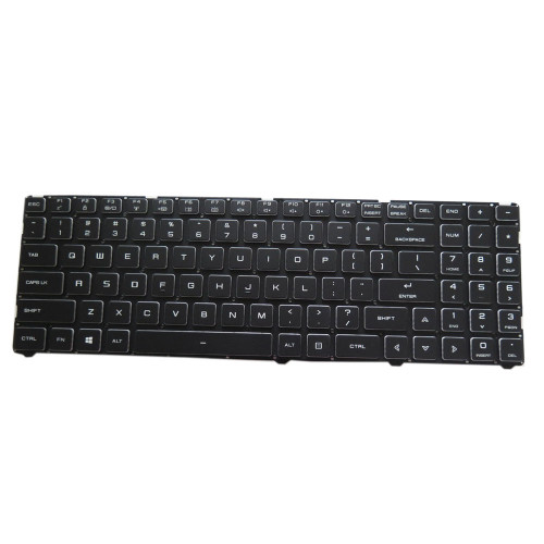 Laptop Backlit Keyboard For Tongfang GK5CP6X 15.6 English US Black No Frame New
