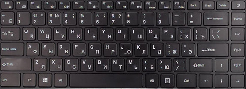 Replacement Laptop Keyboard For Irbis BlizzardBook 14NBC0001 14NBC0002 NE14UA2 Russian RU Black Without Backlit New