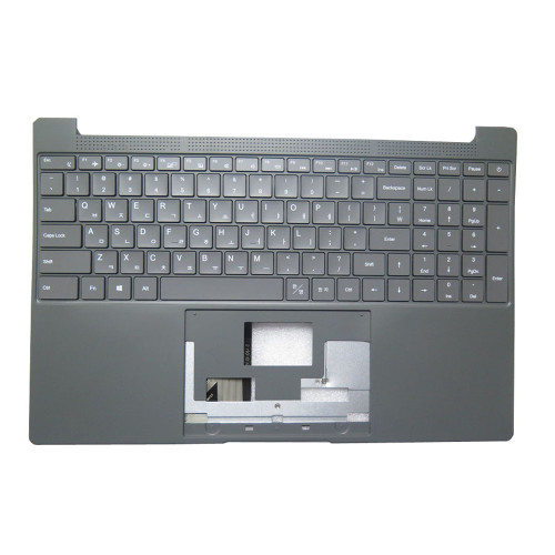 Laptop Sliver-Gray PalmRest&KR Without Backlit Keyboard For 리트북 For R-IT 15B RT-LAP15002 Q156C Korean KR Gray Without Touchpad New