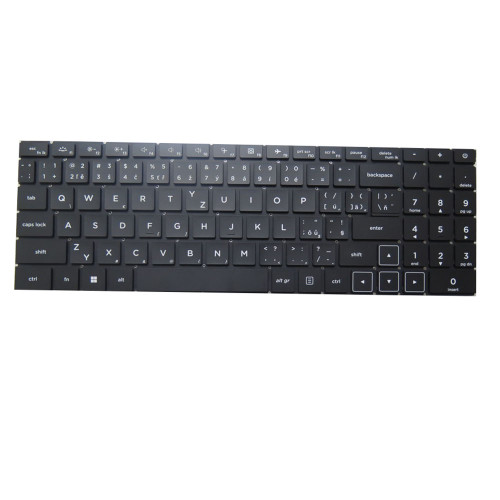 Laptop Keyboard For MB3303008 F0062-008 Black Czech CZ With Backlit
