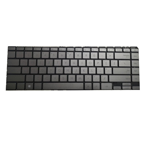 Laptop Keyboard For ASUS ZenBook 14 UX425U UX425UA Gray Without Frame United States US With Backlit