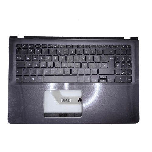 Laptop PalmRest&keyboard For ASUS Zenbook Flip Q535UD Black Upper Case with Black German GR Keyboard