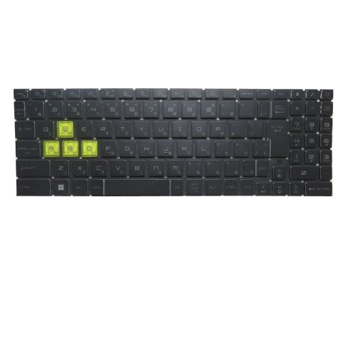 Laptop Without Backlit Keyboard Limited Edition For MSI Sword 17 A12U A12UD A12UE A12UCX A12UDX Japanese JP Black No Frame New