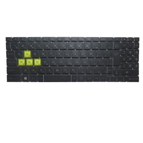 Laptop Without Backlit Keyboard Limited Edition For MSI Katana GF66 11SC 11UC 11UD 11UE 11UG Japanese JP Black No Frame New