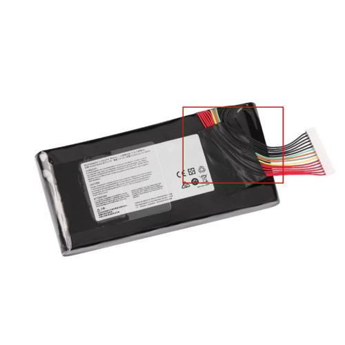 Laptop Battery For BTY-L78 14.4V 5225mAh 75.24Wh Black New VER2 Bend Line