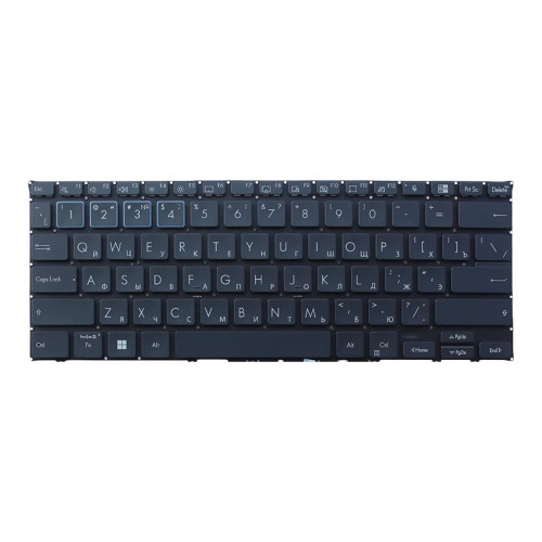 Laptop Keyboard For ASUS ExpertBook B5 B5402CEA B5402FEA B5402CBA B5402FBA Russian RU Blue
