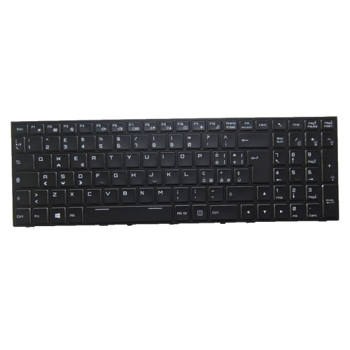 Laptop keyboard For Hyperbook SL703 i7 GTX 1060 With Frame Black Italian IT With Backlit
