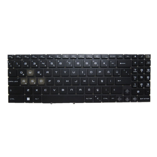 Laptop No Backlit Keyboard For MSI Bravo 17 C7V MS-158N MS-17LN Bravo 17 C7VE C7VF Turkey TR Black Without Frame New