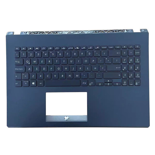 Laptop PalmRest&keyboard For ASUS VivoBook N571G N571GD N571GT Blue top case With Backlit Latin America LA keyboard