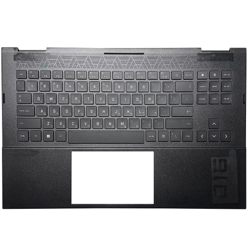 Laptop Palmrest&Keyboard For HP OMEN 16-C0000 With RGB Backlit Black Hebrew HB New
