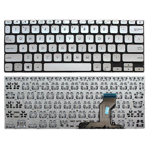 Laptop Keyboard For ASUS VivoBook 14 R459UA R459FA United States US Silver without frame