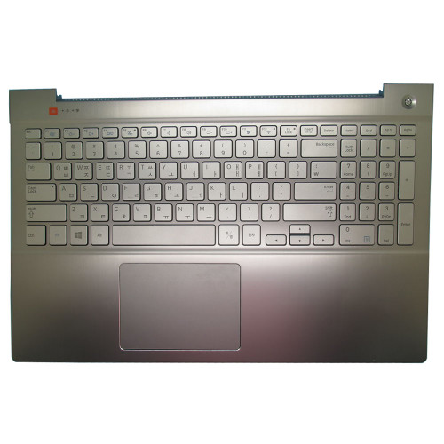 Laptop PalmRest&keyboard For Samsung NP880Z5E NP870Z5E NP780Z5E 880Z5E 870Z5E 780Z5E Korea KR BA59-03664B With Touchpad Silver New