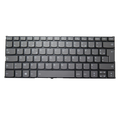 Laptop Keyboard For Lenovo ThinkBook 13s-IML 13s-IWL France FR With Backlit Gray New
