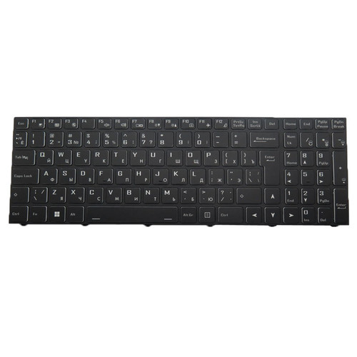 Laptop With Backlit Keyboard For Metabox Alpha-X NH58ED NH58DC NH58DE NH58DD NH58DP NH58RC NH58RD NH70RH NH77HP NH77HJ Black Russian RU With Frame New
