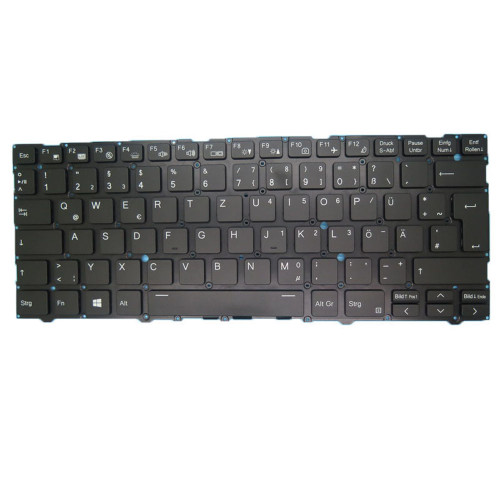 Laptop With Backlit Keyboard For Metabox Flo L140PU i5 i7 German GR Black Without Frame New