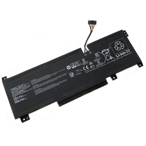 Laptop Battery For MSI Katana GF66 12U 12UE 12UG 12UGS 12UC 12UD 12UCO 12UCOK 12UCK 12UDO 12UDOK 12UDK 12UEO 12UEOK 12UEK 12UGO 12UGOK 12UGK 12UGSZOK 12UGSO 12UGSOK 12UGSK 11.4V 4700mAh 53.5Wh Black New