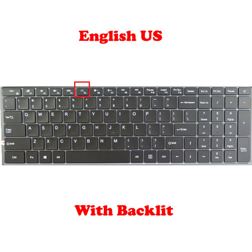 Laptop With Backlit Keyboard For Teclast F16 PLUS 2 English US Black New