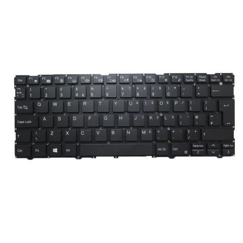 Laptop Backlit Keyboard For CLEVO NV41MB NV41MB-D NV41ME NV41ME-D NV41MJ NV41MJ-D NV41MK NV41MK-D NV41MZ NV40ME United Kingdom UK Black No Frame New