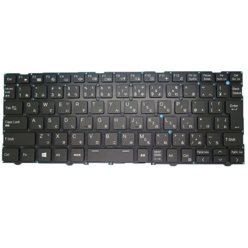 Laptop No Backlit Keyboard For CLEVO ( NV41PNH NV41PNJ NV41PNK NV41PZ NV41RNX NV45PNH NV45PNJ NV45PNK NV45PZ )(-D) Japanese JP Black No Frame New