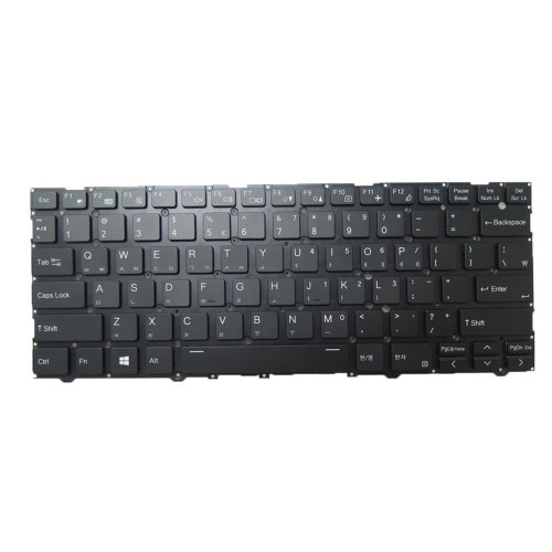 Laptop No Backlit Keyboard For CLEVO ( NV41PNH NV41PNJ NV41PNK NV41PZ NV41RNX NV45PNH NV45PNJ NV45PNK NV45PZ )(-D) Korean KR Black No Frame New